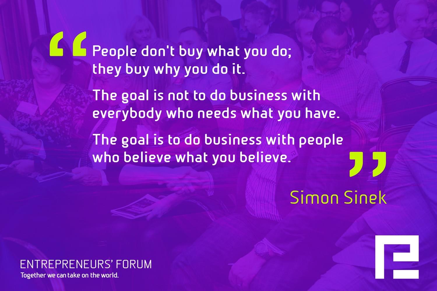 GREAT BUSINESSES ARE BUILT ON TRUST By the Entrepreneurs' Forum ...