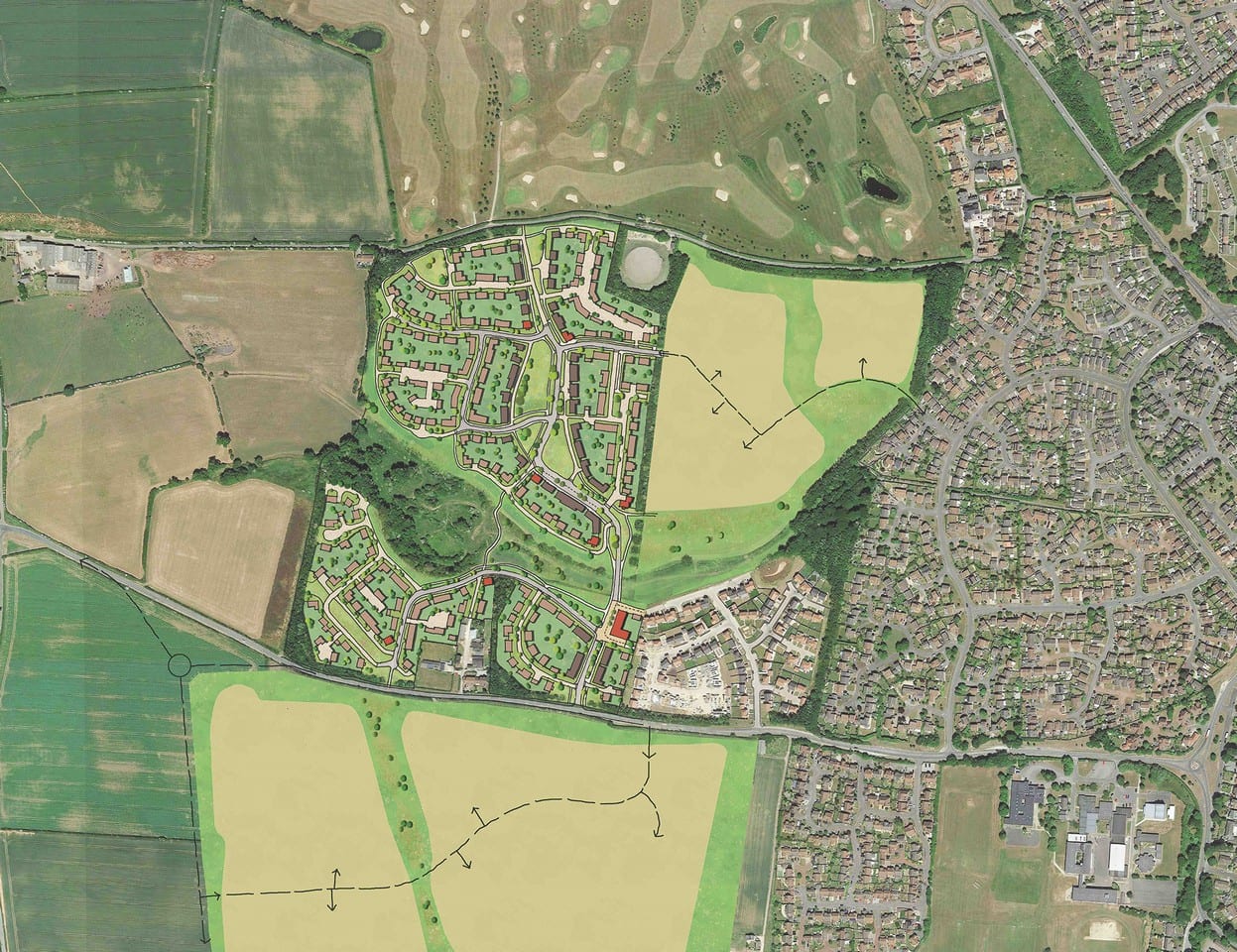 CECIL M YUILL Ltd PLANNING APPLICATION FOR 475 HOMES AT QUARRY FARM ...