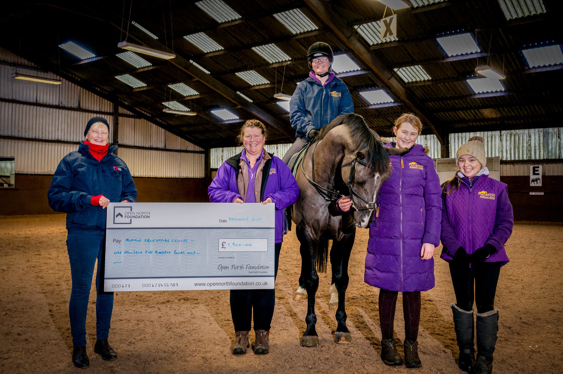 Covid recovery grant gives equestrian centre a jump start Northern