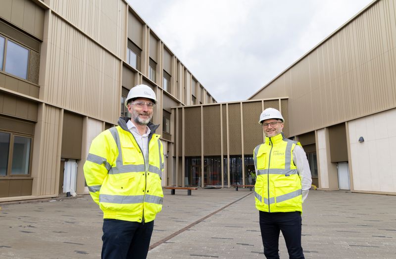 Passivhaus project completed for grammar school in Scotland